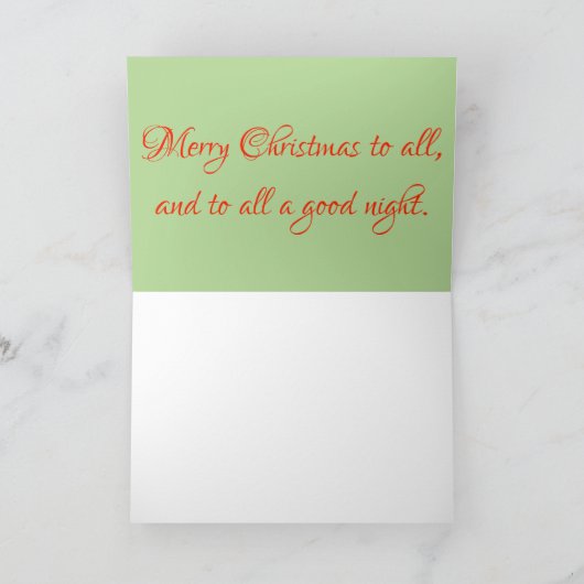 Rudolph?! Feestdagen Kaart (Binnen)