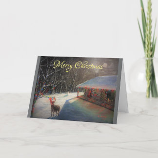 Rudolph?! Feestdagen Kaart