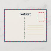 Rudolph & Friends Holiday Briefkaart (blanco achte (Achterkant)