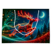 Rudolph Gift Bag Groot Cadeauzakje (Voorkant)