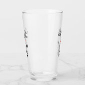 Rudolph het rendier Kerstmis Glas (Links)