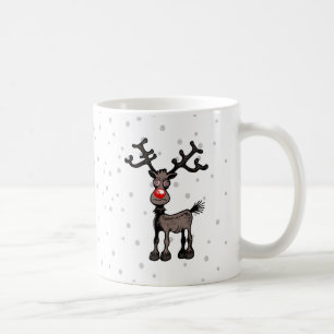 Rudolph het rendier koffiemok