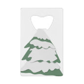 Rudolph Kerstboom 1 (remix) Creditkaart Flessenopener (Voorkant)