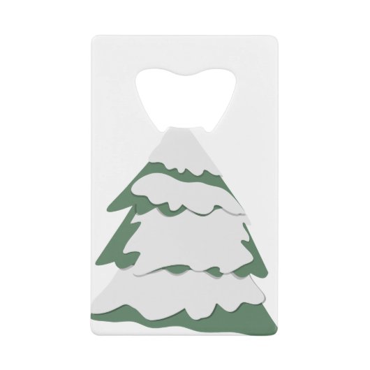 Rudolph Kerstboom 1 (remix) Creditkaart Flessenopener (Voorkant)