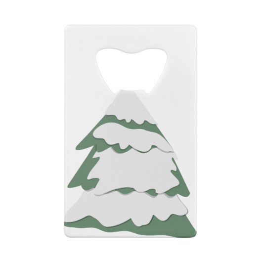 Rudolph Kerstboom 1 (remix) Creditkaart Flessenopener (Achterkant)