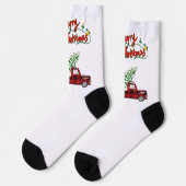 Rudolph Kerstmis - Crewsokken Sokken (Links)