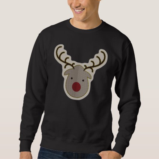 Rudolph Kerstmis Ugly Sweater (Voorkant)