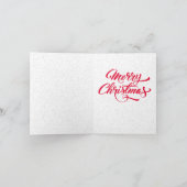 Rudolph-kerstWenskaart Feestdagen Kaart (Binnen)