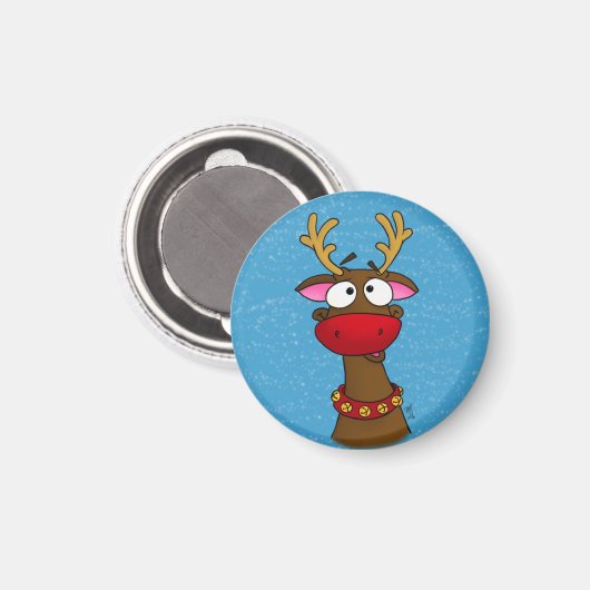 Rudolph, magneet (Voorkant / Achterkant)