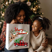 Rudolph Merry Christmas - Gift Bag Groot Cadeauzakje