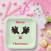 Rudolph Merry Christmas Groenboek Bord (Feest)