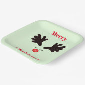 Rudolph Merry Christmas Groenboek Bord (Gebogen)