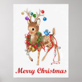  Rudolph Merry Kerstmis Poster (Voorkant)