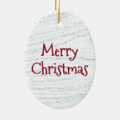 Rudolph, ornament, vrolijk kerstfeest keramisch ornament (Achterkant)