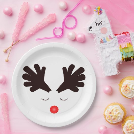 Rudolph Paper Borden Papieren Bordje (Feest)