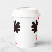 Rudolph Paper cup Papieren Bekers (Links)