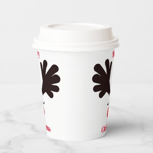 Rudolph Paper cup Papieren Bekers (Links)
