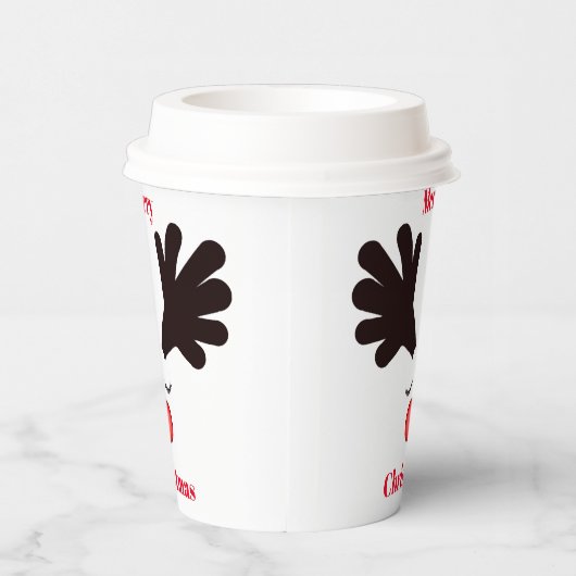 Rudolph Paper cup Papieren Bekers (Rechts)