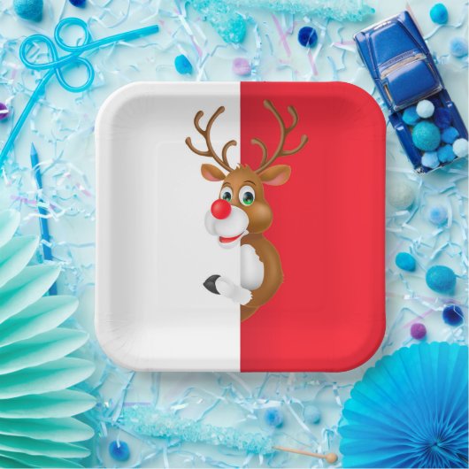 Rudolph Papieren Bordje (Feest)