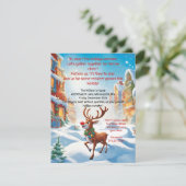 Rudolph Party Kaart (Staand voorkant)