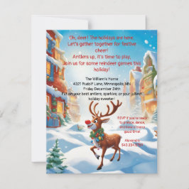 Rudolph Party Kaart