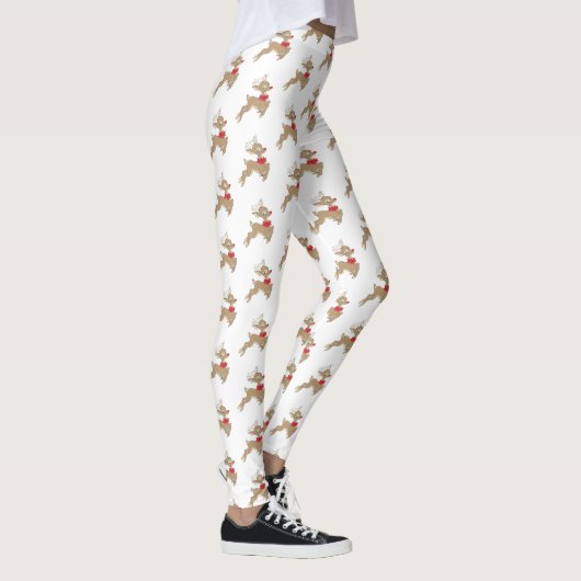 Rudolph Pattern Leggings (Rechts)