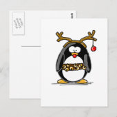 Rudolph penguin briefkaart (Voorkant / Achterkant)