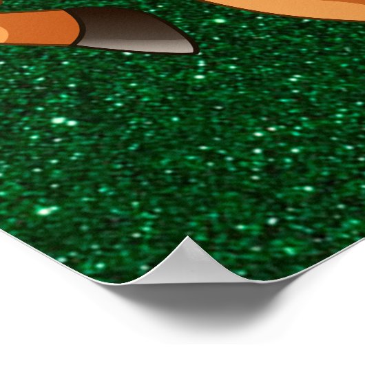 Rudolph Prancing Poster (Hoek)