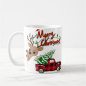 Rudolph Prettig Kerstfeest - Persoonlijke Mok (Links)