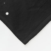 Rudolph Red Nose Kerstman's Rendier Kerstmis Fleece Deken (Hoek)