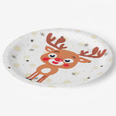 Rudolph Red Nose Reindeer Paper Bord (Gekanteld)