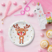 Rudolph Red Nose Reindeer Paper Bord (Feest)