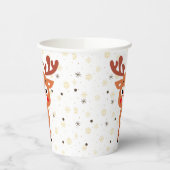 Rudolph Red Nose Reindeer Papieren beker (Links)