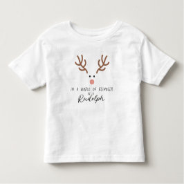 Rudolph Red Nosed Reindeer Fun Kinder Shirts