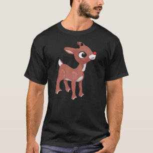 Rudolph Red Nosed Reindeer Kerstpyjama Mannen T-shirt