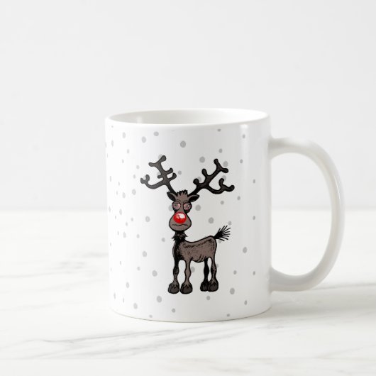 Rudolph Reindeer Koffiemok (Rechts)
