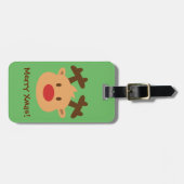 Rudolph Rendier Kinderen Bagage Label (Voorkant horizontaal)