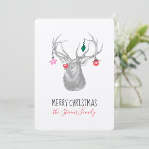 Rudolph Rendier Prettig Kerstfeest Feestdagenkaart