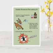 Rudolph Rhodamine Kit Kaart (Gele Bloem)