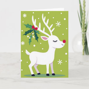 Rudolph Rode Neus Rendier Kaart