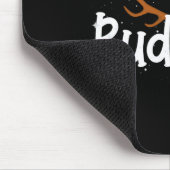 Rudolph rode neus rendieren kerst plezier muismat (Hoek)