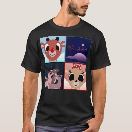 Rudolph Squares T-shirt (Voorkant)