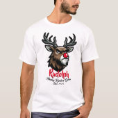 Rudolph T-shirt (Voorkant)