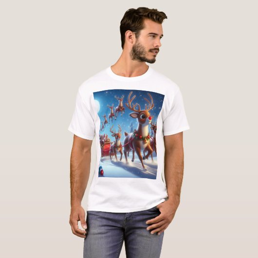 Rudolph T-shirt (Voorkant volledig)
