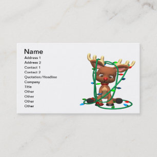 Rudolph Tangled Visitekaartje