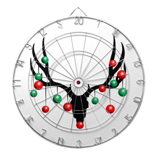 Rudolph the Dead Nosed Reindeer Dartbord (Voorkant)