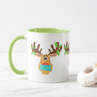 Rudolph the Face Mask Reindeer Mok