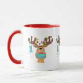 Rudolph the Face Mask Reindeer Mok (Links)
