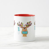 Rudolph the Face Mask Reindeer Mok (Midden)