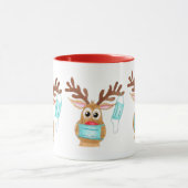Rudolph the Face Mask Reindeer Mok (Midden)